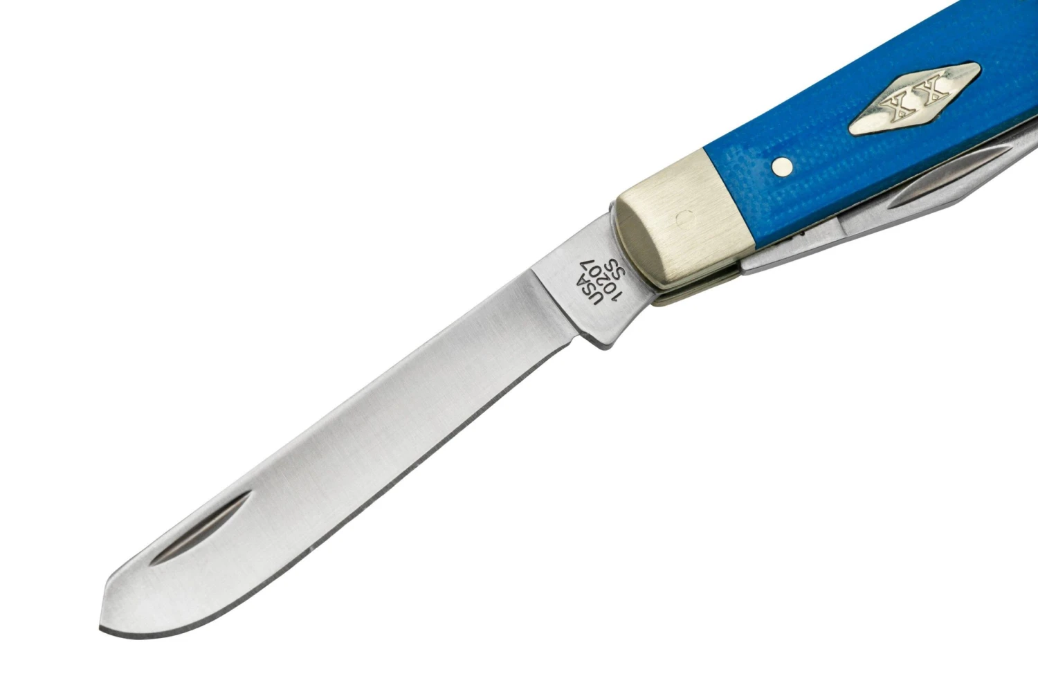Case Mini Trapper 10207 Blue G10, Navaja 5 Case Mini Trapper 10207 Blue G10, Navaja - Image 3