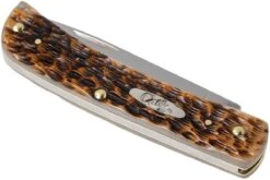 Case Sod Buster Jr Amber Jigged Bone, 245 6137 SS Navaja -Navaja Tienda CE245 04 case ce245 04
