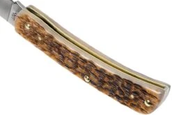 Case Sod Buster Jr Amber Jigged Bone, 245 6137 SS Navaja -Navaja Tienda CE245 05 case ce245 05
