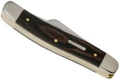 Case Medium Stockman Red & Black Micarta, Smooth, 27853, 10318 SS Navaja -Navaja Tienda CE27853 04 case