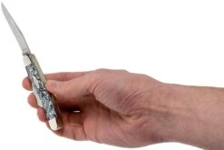 Case Medium Stockman White & Black Carbon Fiber-G10 Weave Smooth, 38923 10318 SS Navaja 11 Case Medium Stockman White & Black Carbon Fiber-G10 Weave Smooth, 38923 10318 SS Navaja -Navaja Tienda CE38923 05 case