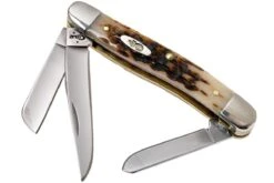 Case Medium Stockman Amber Jigged Bone, 00042, 6318 SS Navaja