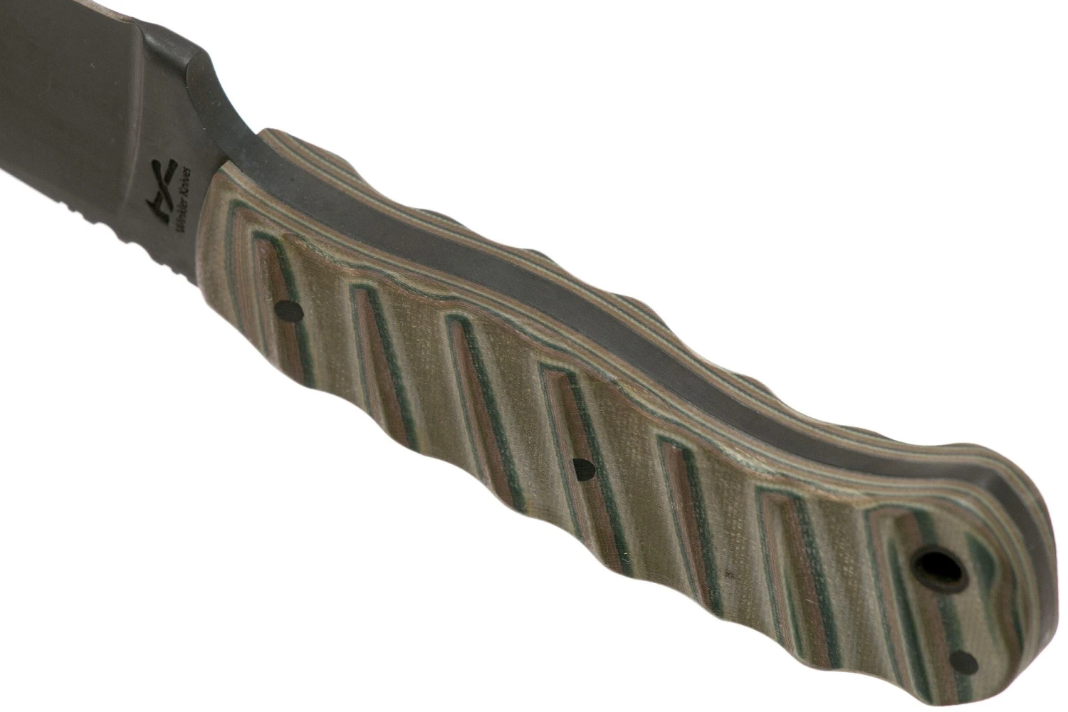 Case Winkler Skinner 43171 Kevin Holland, Sculpted Multi-Camo G10, Leather Sheath Cuchillo De Caza 6 Case Winkler Skinner 43171 Kevin Holland, Sculpted Multi-Camo G10, Leather Sheath Cuchillo De Caza - Image 4