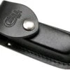 Case Leather Sheath Medium Job Logo 52226 Black Funda De Cuero -Navaja Tienda CE52236 01 case