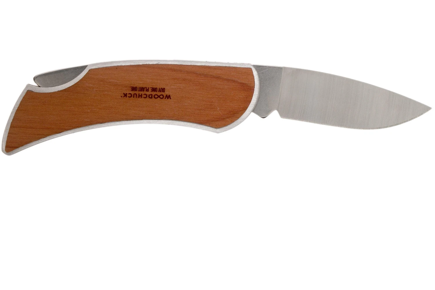 Case X Woodchuck Executive Lockback Brushed Stainless, Giraffe, 64320, M1300L SS Navaja 4 Case X Woodchuck Executive Lockback Brushed Stainless, Giraffe, 64320, M1300L SS Navaja - Image 2