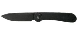 Civivi Elementum Button Lock C2103A Black, Black G10 Navaja
