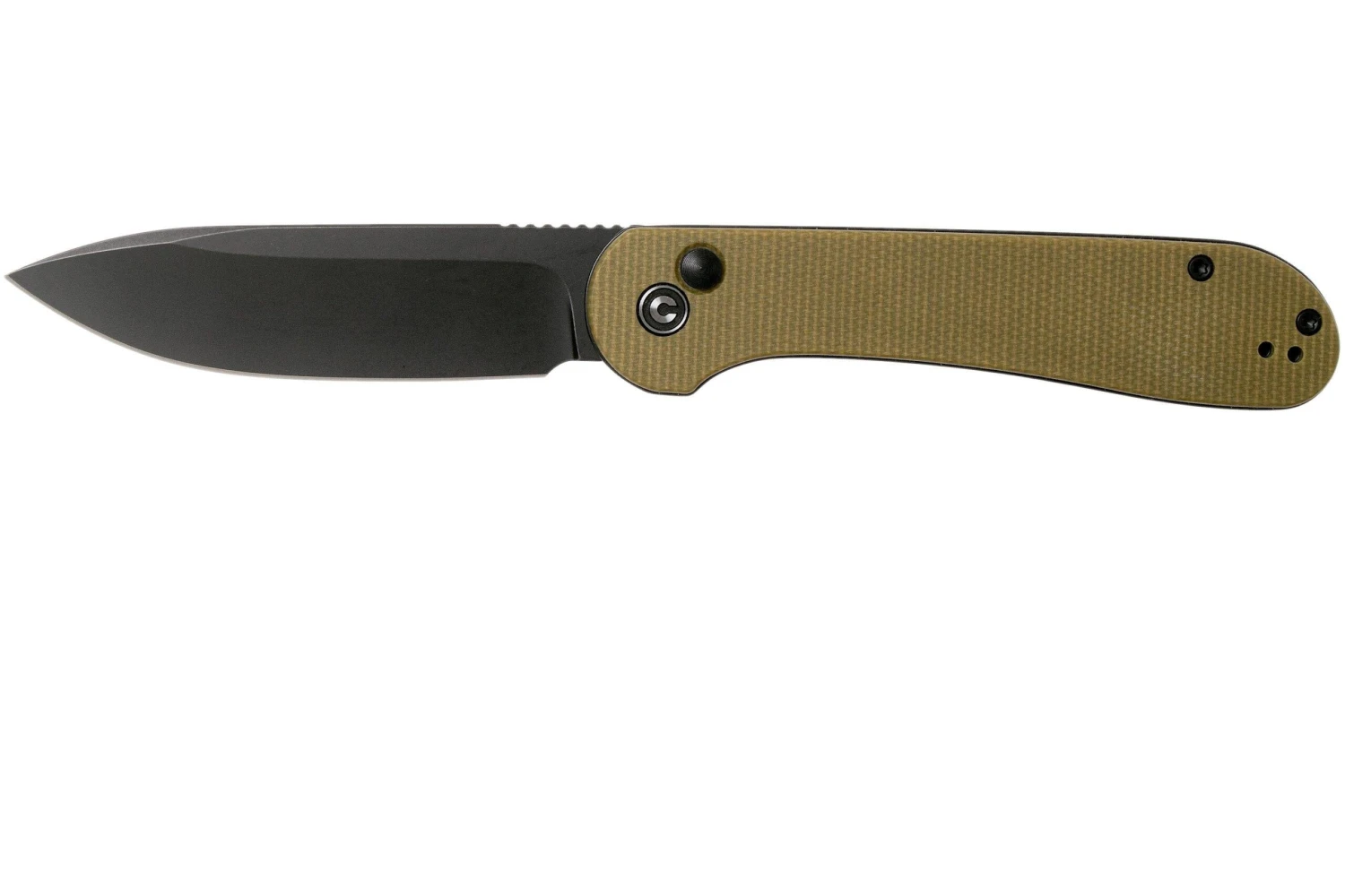 Civivi Elementum Button Lock C2103B Black, Olive Micarta Navaja 3 Civivi Elementum Button Lock C2103B Black, Olive Micarta Navaja