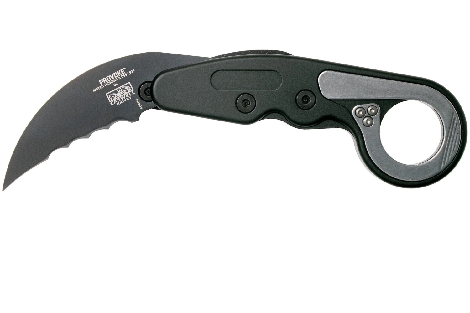CRKT Provoke 4040V Serrated Kinematic Karambit Navaja, Joe Caswell Design 3 CRKT Provoke 4040V Serrated Kinematic Karambit Navaja, Joe Caswell Design
