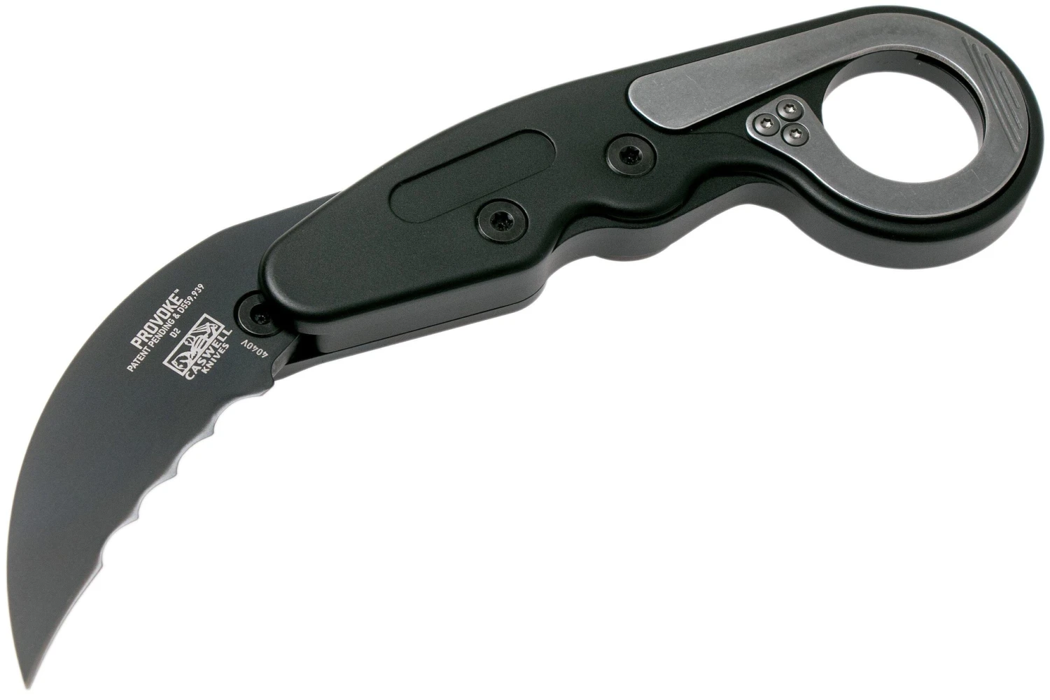 CRKT Provoke 4040V Serrated Kinematic Karambit Navaja, Joe Caswell Design 5 CRKT Provoke 4040V Serrated Kinematic Karambit Navaja, Joe Caswell Design - Image 3
