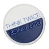 Chris Reeve Patch PVC, Think Twice Cut Once CRK-2003 2 Chris Reeve Patch PVC, Think Twice Cut Once CRK-2003 -Navaja Tienda CRCRK 2003 01 chrisreeve