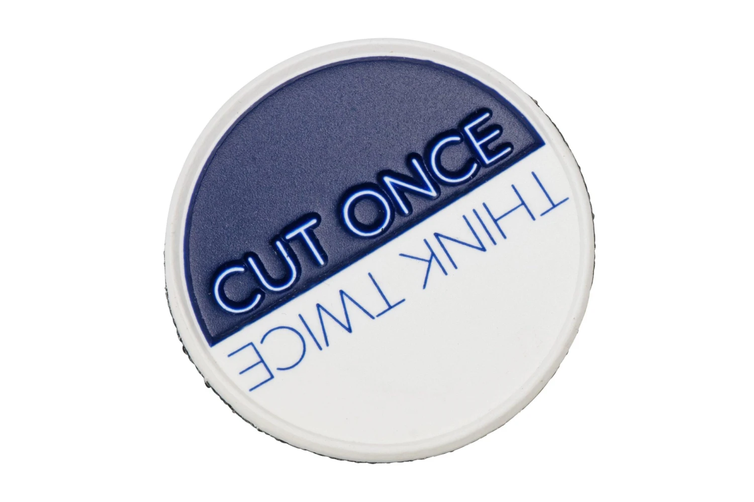 Chris Reeve Patch PVC, Think Twice Cut Once CRK-2003 4 Chris Reeve Patch PVC, Think Twice Cut Once CRK-2003 - Image 2