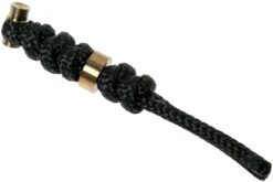 Chris Reeve Large Sebenza/Umnumzaan Lanyard Blanco Con Bolita Black/gold L21-7004-BG