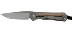 Chris Reeve Sebenza 31 Small Natural Micarta Inlay S31-1213 Navaja Para Zurdos
