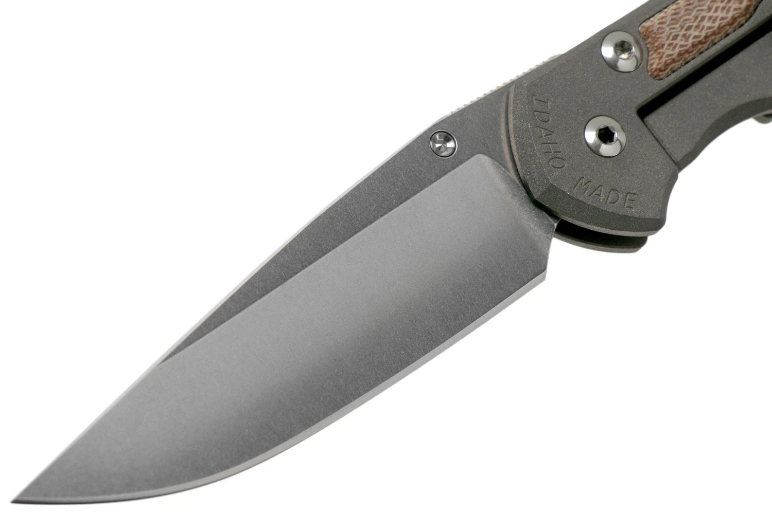 Chris Reeve Sebenza 31 Small Natural Micarta Inlay S31-1213 Navaja Para Zurdos 5 Chris Reeve Sebenza 31 Small Natural Micarta Inlay S31-1213 Navaja Para Zurdos - Image 3