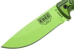 ESEE Model 5 Venom Green Blade 3D Neon Green-Black G10 Cuchillo De Supervivencia 5PVG-007 Funda De Kydex + Clip Plate -Navaja Tienda EE 5PVG 007 03 esee knives