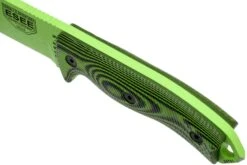 ESEE Model 5 Venom Green Blade 3D Neon Green-Black G10 Cuchillo De Supervivencia 5PVG-007 Funda De Kydex + Clip Plate -Navaja Tienda EE 5PVG 007 05 esee knives
