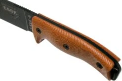ESEE Model 6 Black Blade 3D Natural Canvas Micarta Cuchillo De Supervivencia 6PB-011 Funda Negra + Clip Plate 13 ESEE Model 6 Black Blade 3D Natural Canvas Micarta Cuchillo De Supervivencia 6PB-011 Funda Negra + Clip Plate -Navaja Tienda EE 6PB 011 05 esee knives