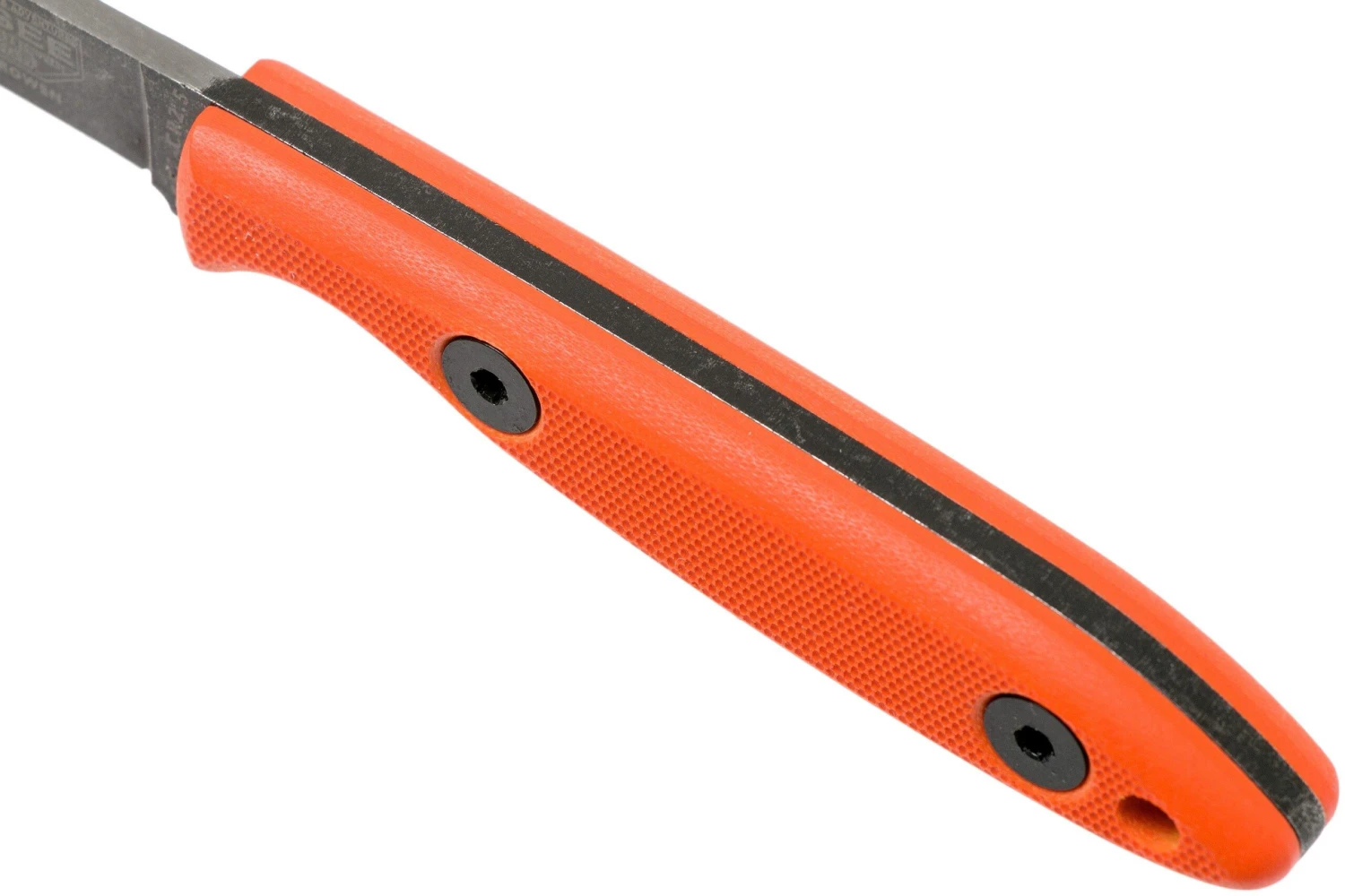 ESEE Camp-Lore CR 2.5 Orange, Black Oxide Coating Cuchillo Fijo, Cody Rowen Design 7 ESEE Camp-Lore CR 2.5 Orange, Black Oxide Coating Cuchillo Fijo, Cody Rowen Design - Image 5