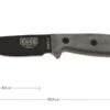 ESEE Model 3 Black Blade, Grey Handle 3P-MB-B Con Funda + Clip Y MOLLE-back 1 ESEE Model 3 Black Blade, Grey Handle 3P-MB-B Con Funda + Clip Y MOLLE-back -Navaja Tienda EE ESEE 3P MB B 01 esee knives model 3 ee esee 3p mb b d1