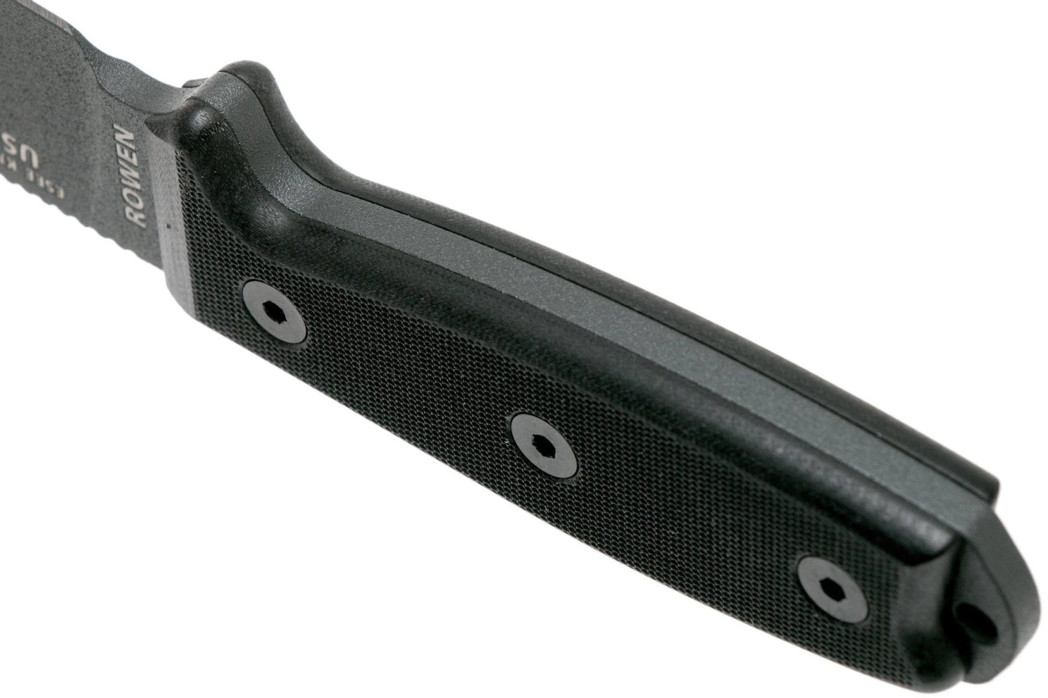 ESEE Model 4 Tactical Gunsmoke, Black Handle 4P-TG-B Con Funda + Clip 6 ESEE Model 4 Tactical Gunsmoke, Black Handle 4P-TG-B Con Funda + Clip - Image 4