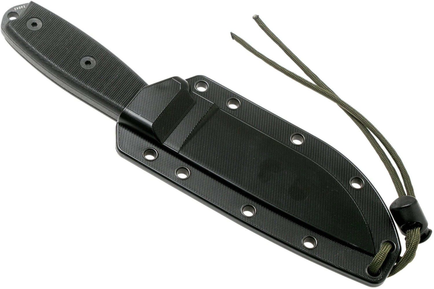 ESEE Model 4 Tactical Gunsmoke, Black Handle 4P-TG-B Con Funda + Clip 10 ESEE Model 4 Tactical Gunsmoke, Black Handle 4P-TG-B Con Funda + Clip - Image 8