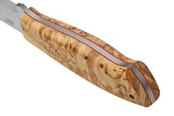 Brisa Trapper 95, N690Co Scandi, Stabilized Curly Birch, Cuchillo Fijo -Navaja Tienda ENZ 078 04 brisa