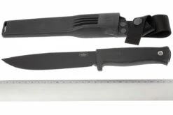 Fallkniven A1, Hoja Negra, Plástico Funda -Navaja Tienda FKA1BLK 06 fallkniven a1 black fka1blk d6
