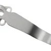 Flytanium Universal Short Pocket Clip FLY-1250SBB Bead Blasted Titanium -Navaja Tienda FLY 1250SBB 01 flytanium