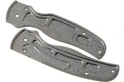 Flytanium Spyderco Shaman Scales, Titanium -Navaja Tienda FLY 733 02 flytanium