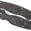Flytanium Spyderco Paramilitary 2 Lotus Scales, Fibra De Carbono Triturada -Navaja Tienda FLY 805 01 flytanium