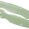 Flytanium Spyderco Paramilitary 2 Lotus Scales, Natural Jade G10 -Navaja Tienda FLY 816 01 flytanium