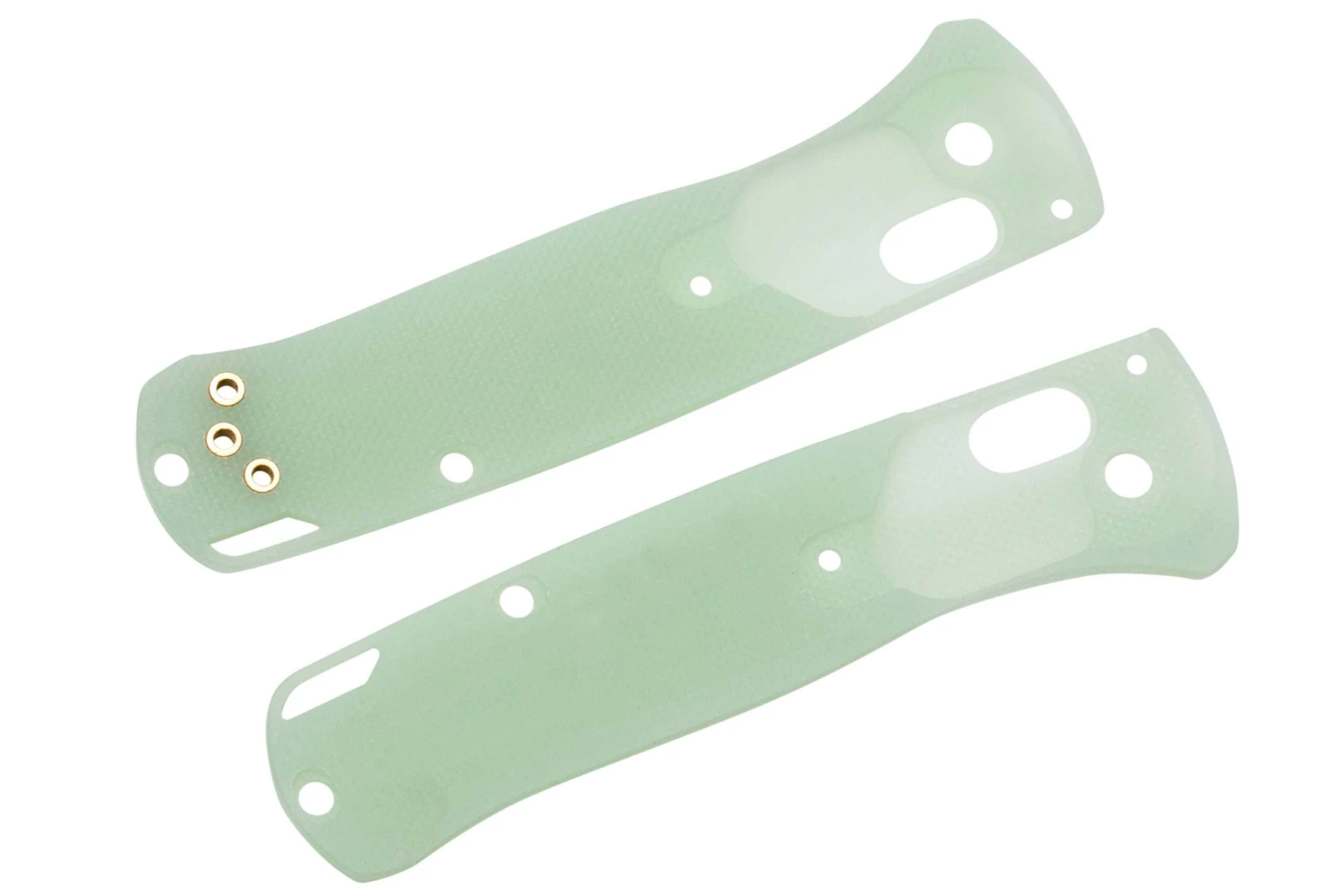 Flytanium Benchmade Mini Bugout Cachas, Crossfade Jade G10 4 Flytanium Benchmade Mini Bugout Cachas, Crossfade Jade G10 - Image 2