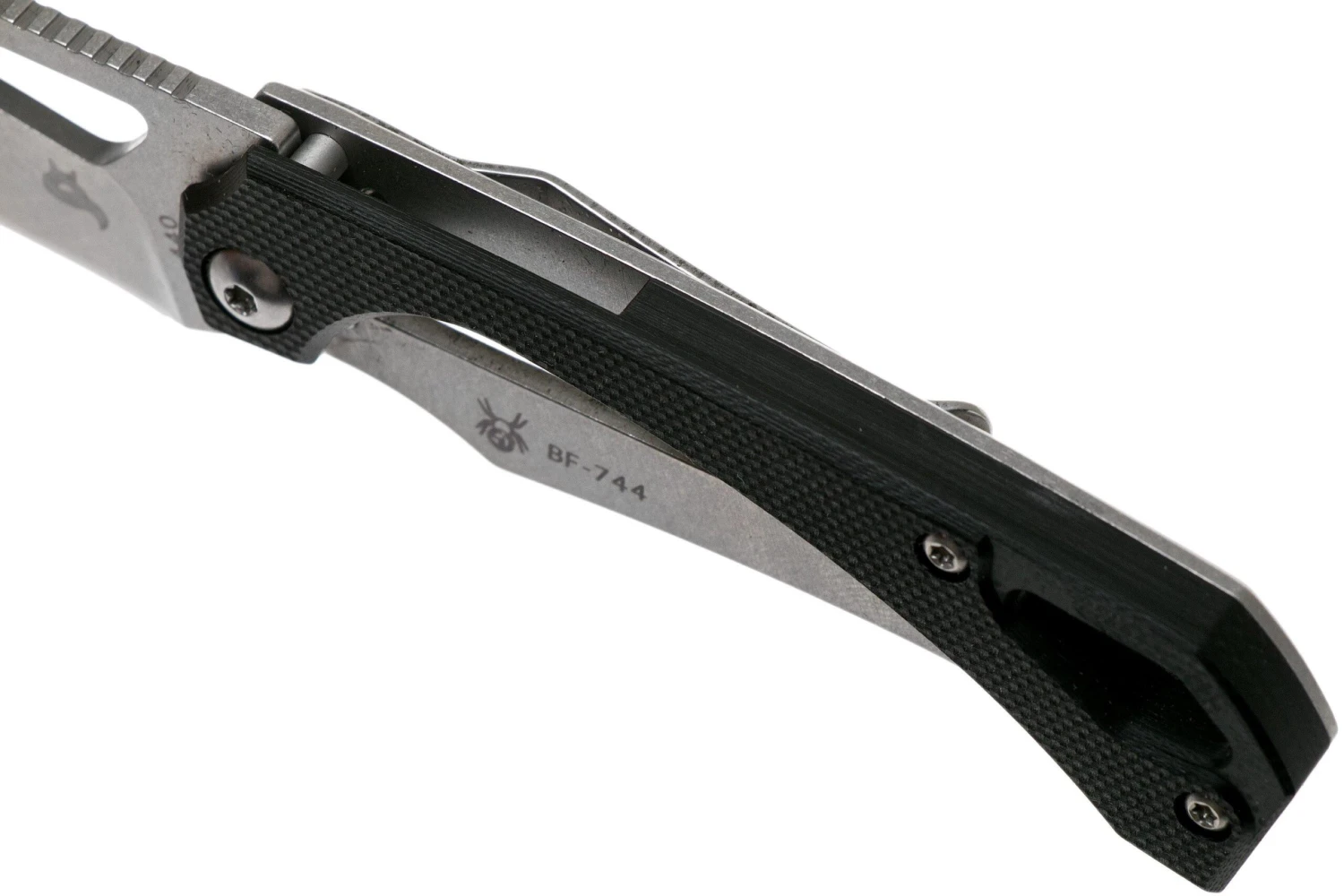 Fox Knives Racli BF-744 Black Fox, Black G10 Navaja, Simonutti Design 9 Fox Knives Racli BF-744 Black Fox, Black G10 Navaja, Simonutti Design - Image 7