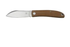 Fox Knives Livri FX-273MCB Knivesandtools Exclusive, Brown Micarta, Slipjoint Navaja