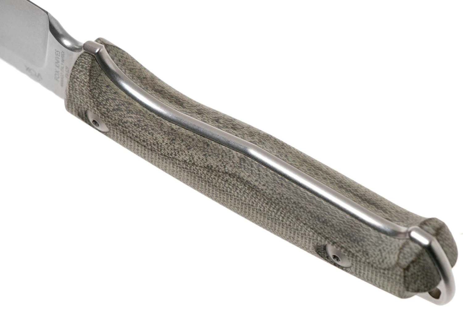 Fox TUR, Green Micarta FX-529MI Cuchillo Fijo, Jesper Voxnaes Design 6 Fox TUR, Green Micarta FX-529MI Cuchillo Fijo, Jesper Voxnaes Design - Image 4