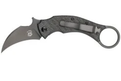 Fox Knives Black Bird FX-591TICB Cuchillo Karambit, Diseño Bastinelli