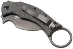 Fox Knives Black Bird FX-591TICB Cuchillo Karambit, Diseño Bastinelli -Navaja Tienda FOFX 591TICB 04 foxknives