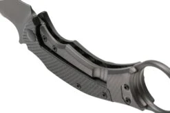 Fox Knives Black Bird FX-591TICB Cuchillo Karambit, Diseño Bastinelli -Navaja Tienda FOFX 591TICB 05 foxknives