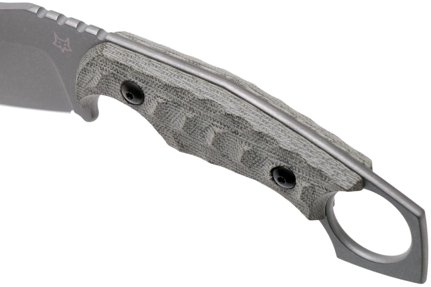 Fox Knives Monkey Thumper FX-633MOD OD Green Canvas Micarta Cuchillo Fijo, Ken Vehikite Design 7 Fox Knives Monkey Thumper FX-633MOD OD Green Canvas Micarta Cuchillo Fijo, Ken Vehikite Design - Image 5