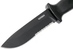 Gerber Prodigy Fixed Blade Black Serrated 22-01121 Cuchillo Fijo -Navaja Tienda GE22 01121 03 gerber ge22 01121 03