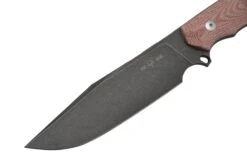 GiantMouse GMF4 Red Canvas Micarta, Cuchillo Fijo, Diseño Ansø And Voxnaes -Navaja Tienda GMGMF4 RED 03 giantmouse