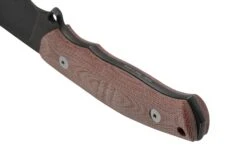 GiantMouse GMF4 Red Canvas Micarta, Cuchillo Fijo, Diseño Ansø And Voxnaes -Navaja Tienda GMGMF4 RED 04 giantmouse