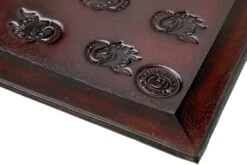 Rick Hinderer Knives Leather Valet Tray, Rectangular -Navaja Tienda HRK A0080RCL00 03 rick hinderer knives