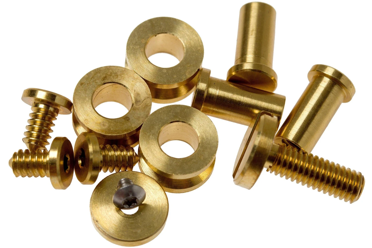 Rick Hinderer Complete Brass Hardware Set, XM18 3.5” 3 Rick Hinderer Complete Brass Hardware Set, XM18 3.5”