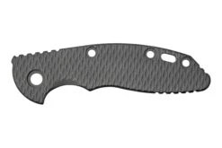 Rick Hinderer XM-18 3.0” Scale, Textured Working Finish Titanium