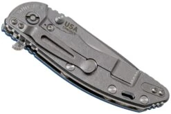 Rick Hinderer XM18 3.5” Recurve, CPM 20CV, Stonewash, Blue G10, Navaja -Navaja Tienda HRK XM18 35 RCSW L 04 rick hinderer knives