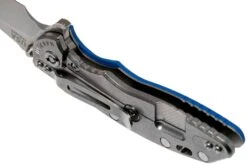 Rick Hinderer XM18 3.5” Recurve, CPM 20CV, Stonewash, Blue G10, Navaja -Navaja Tienda HRK XM18 35 RCSW L 05 rick hinderer knives