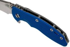 Rick Hinderer XM18 3.5” Recurve, CPM 20CV, Stonewash, Blue G10, Navaja -Navaja Tienda HRK XM18 35 RCSW L 07 rick hinderer knives