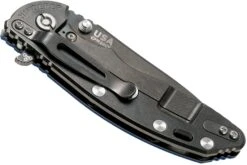 Rick Hinderer XM18 3,5” Skinny Slicer Black DLC, Blue G10 -Navaja Tienda HRK XM18 35BL SSL BL 04 rick hinderer