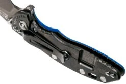 Rick Hinderer XM18 3,5” Skinny Slicer Black DLC, Blue G10 -Navaja Tienda HRK XM18 35BL SSL BL 05 rick hinderer